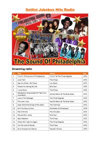 Setlist - THE SOUND OF PHILADELPHIA